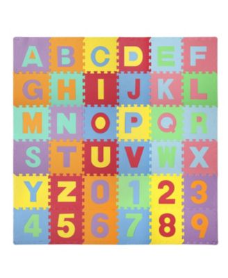  Soft Foam Floor Puzzle Tiles, Ages 3+