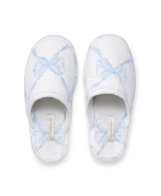 Bow Print Slippers