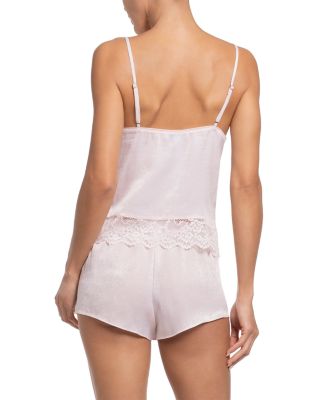 Shimmer Satin Cami Short Pajama Set - thumbnail 3