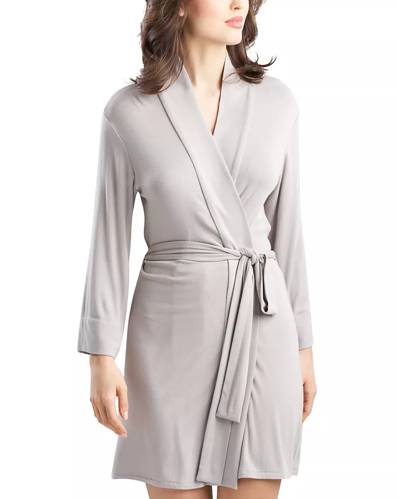 Natori Bamboo Blend Wrap Robe