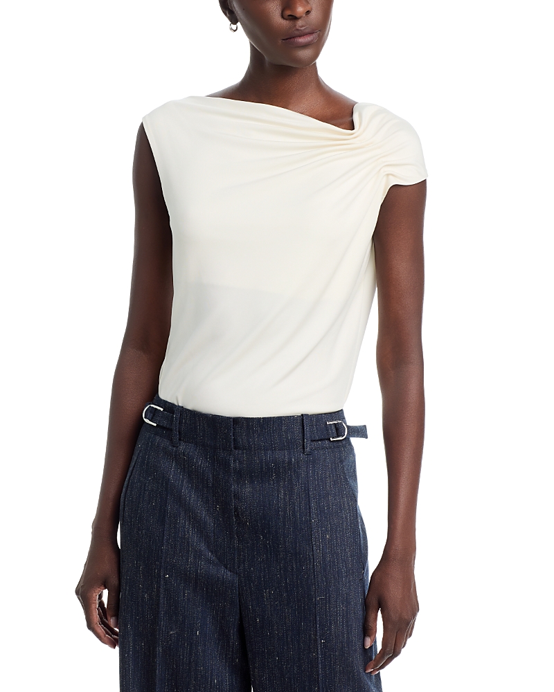 Hugo Boss Ejoia Asymmetrical Neck Top