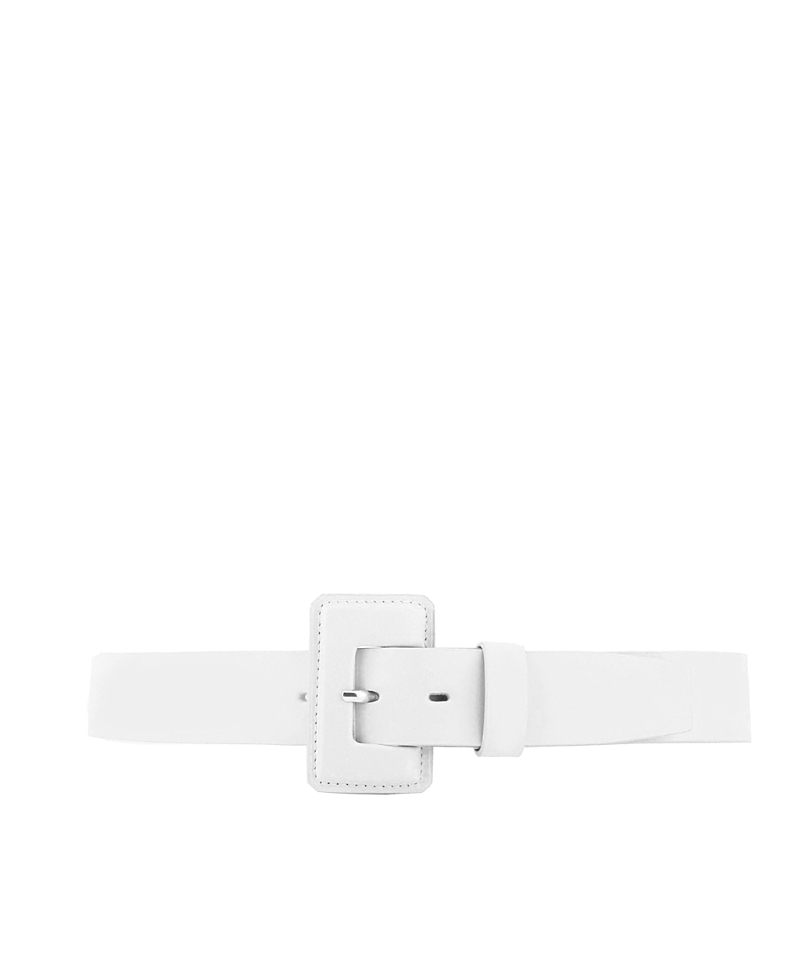 Vaincourt La Petite Merveilleuse Leather Buckle Belt