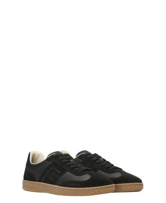  Women's Swan Trainers in Smooth Leather and Suede