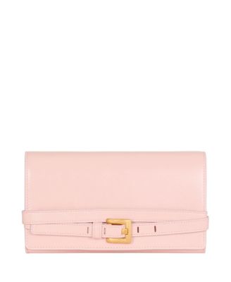 Balmain Shuffle Calfskin Wallet With Chain
