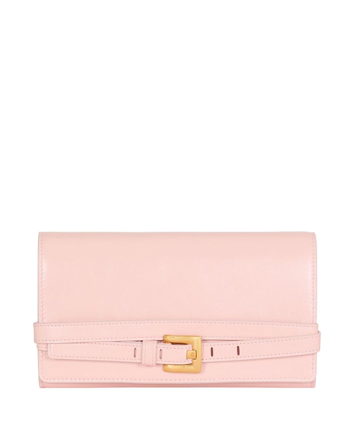 Balmain Shuffle Calfskin Wallet With Chain