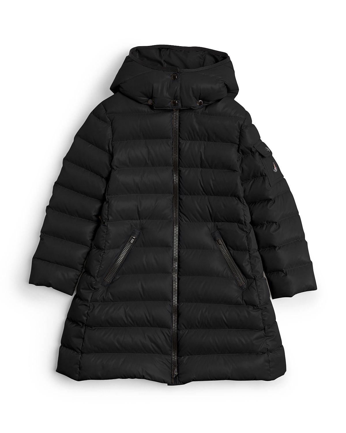 Moncler Girls' Moka Long Coat - Little Kid, Big Kid