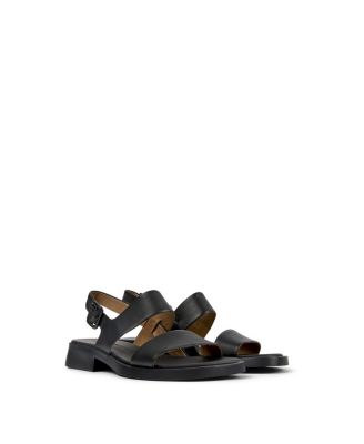  Women's Dana Leather 2-Strap Sandal