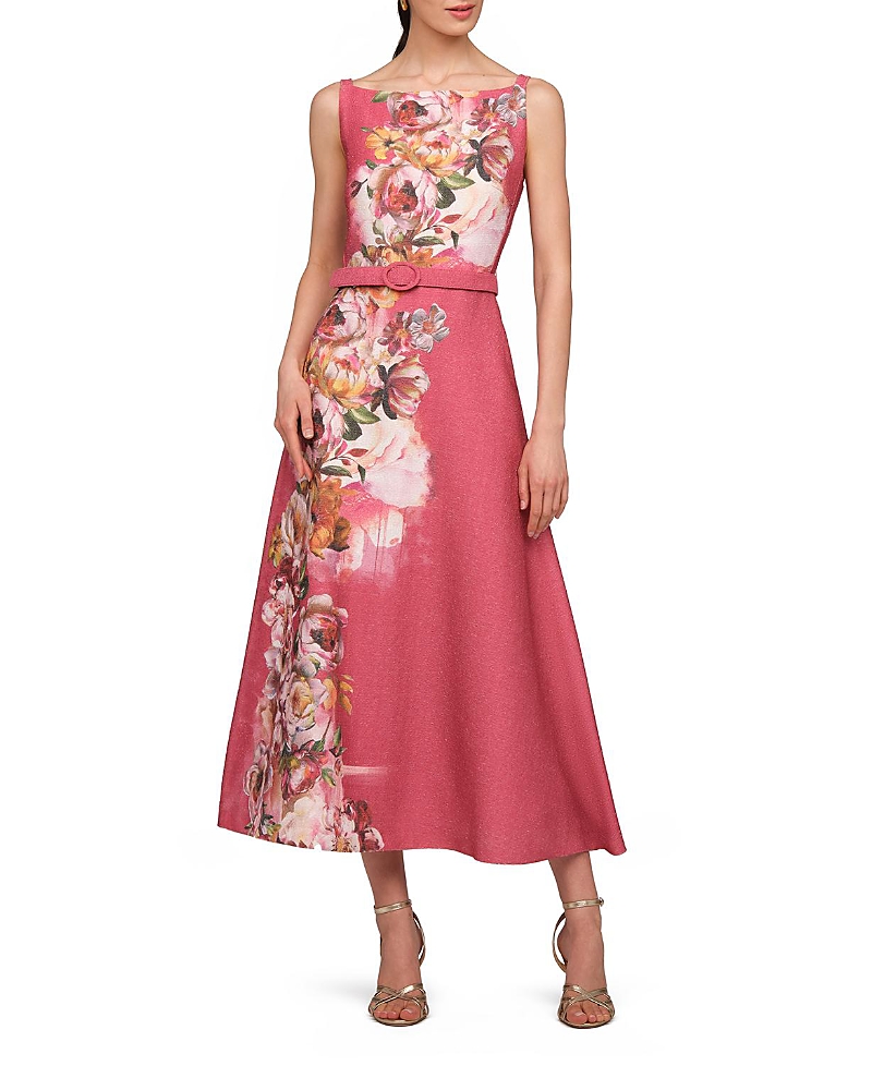 Kay Unger Slyvie Tea Length Dress