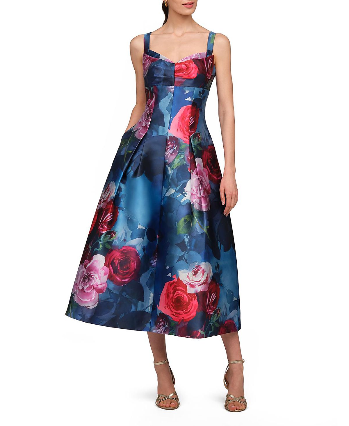 Kay Unger Adria Tea Length Dress