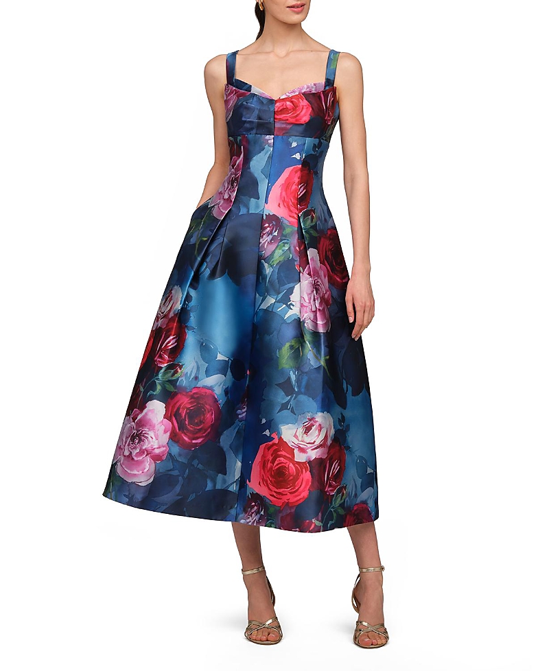 Kay Unger Adria Tea Length Dress