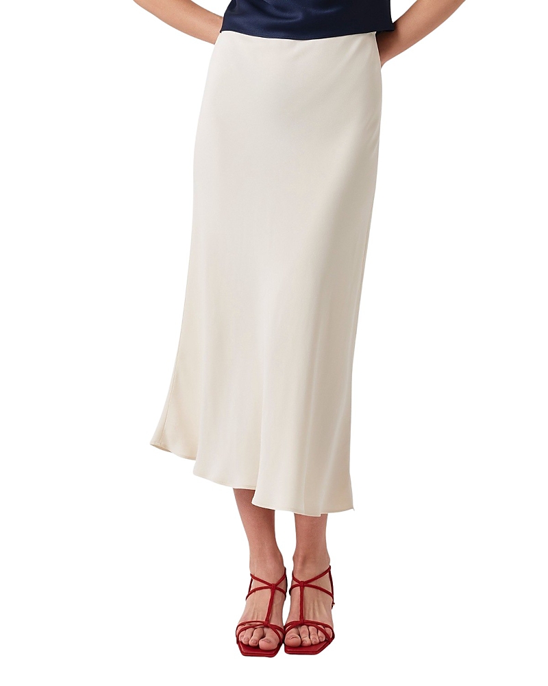 Ghost London Lyra Crepe Midi Skirt