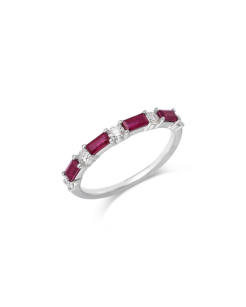 Sapphire & Diamond Band in 14K Gold, 63% Off