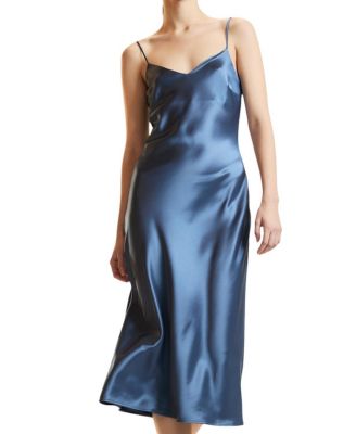 Cynthia Rowley Satin Slip Dress