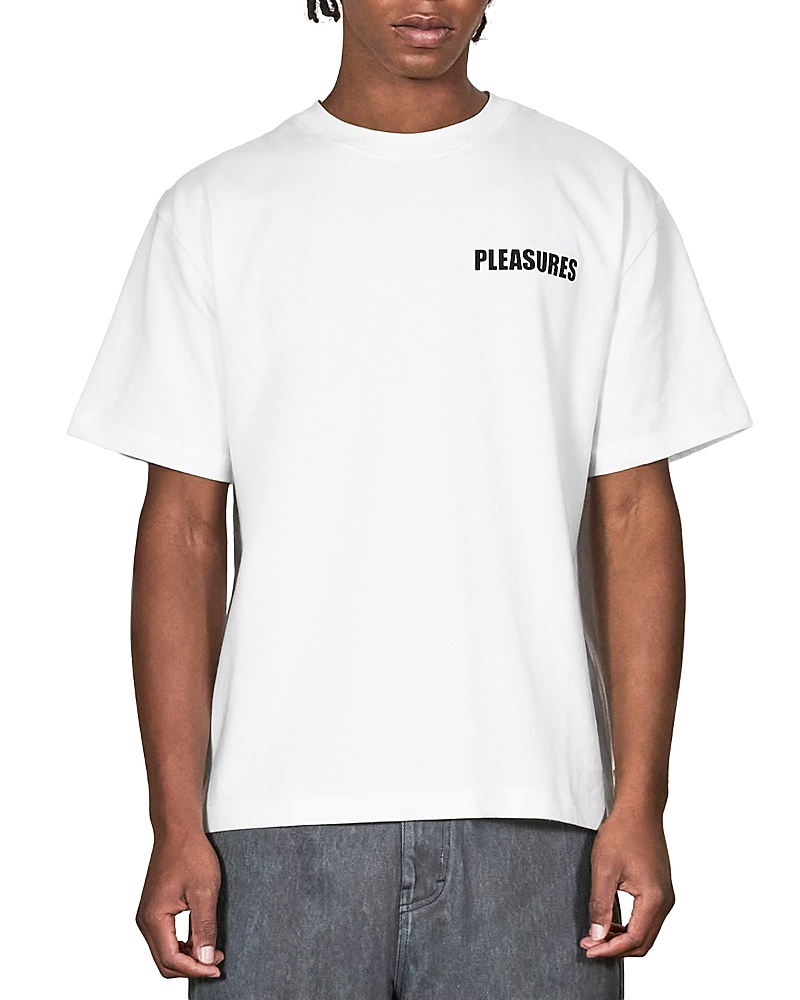 Pleasures Impact Logo Heavyweight T-Shirt