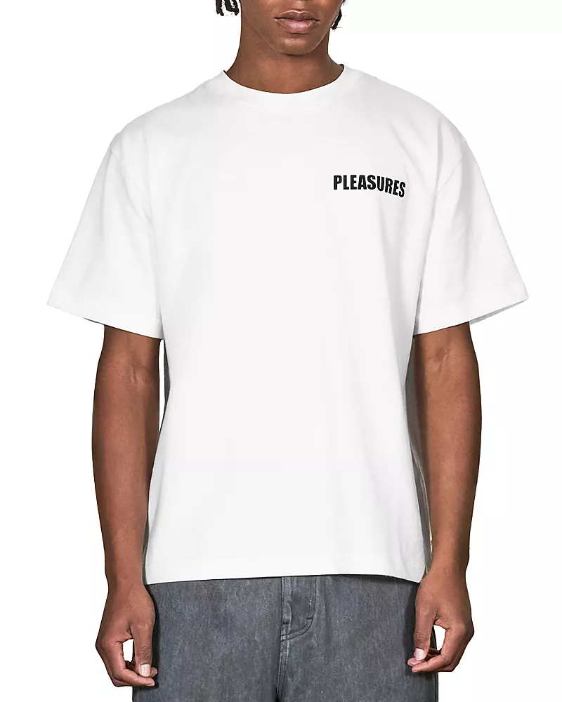 Pleasures Impact Logo Heavyweight T-Shirt