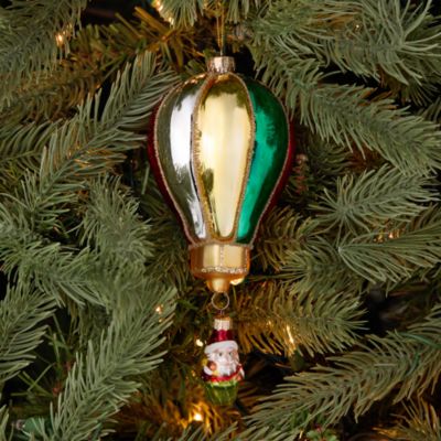 Balloon Santa Ornament - Exclusive