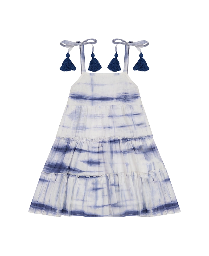 Mer St. Barth Girls' Bella Shoulder Tie Sundress - Little Kid, Big Kid