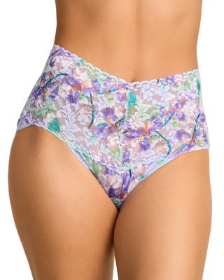 Printed Retro Thong