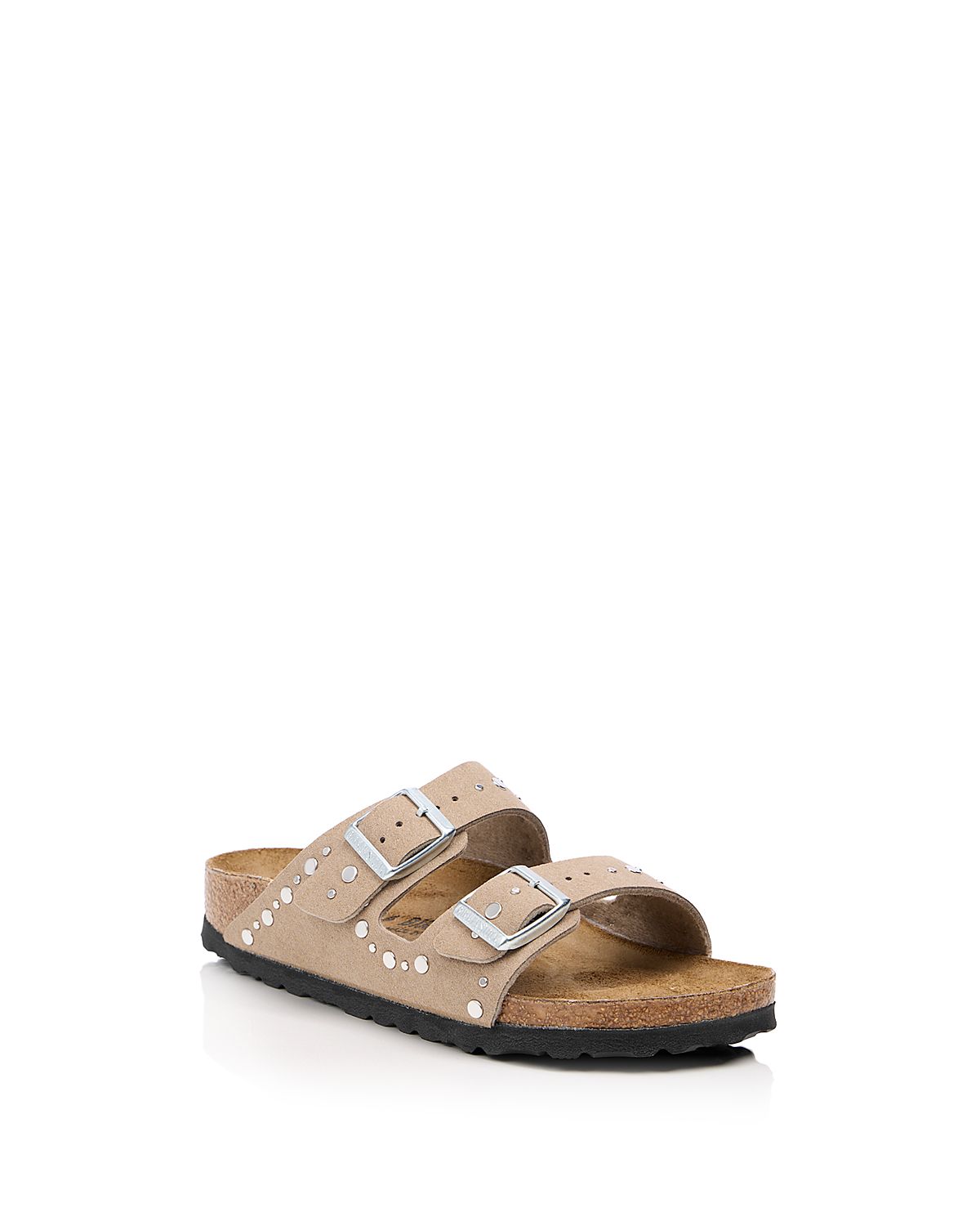 Birkenstock Girls' Arizona Rivets Slide Sandals - Big Kid