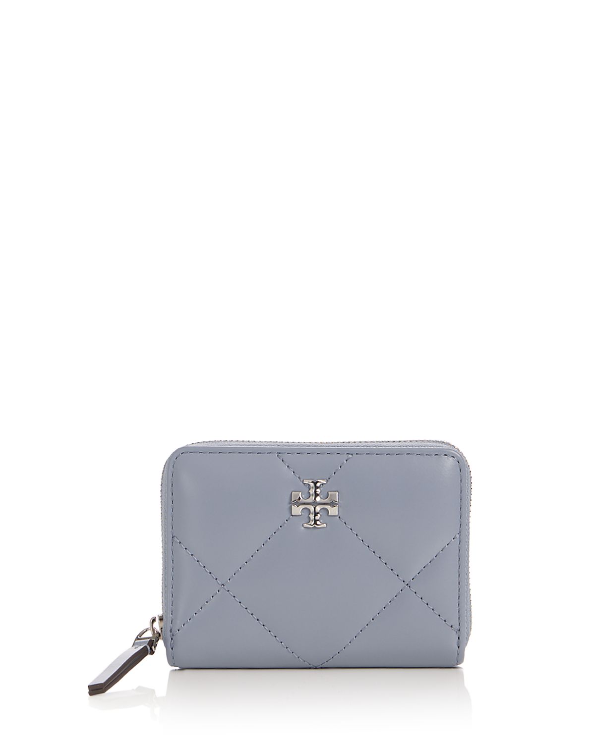 Tory Burch Small Kira Diamond Quilt Zip Around Wallet