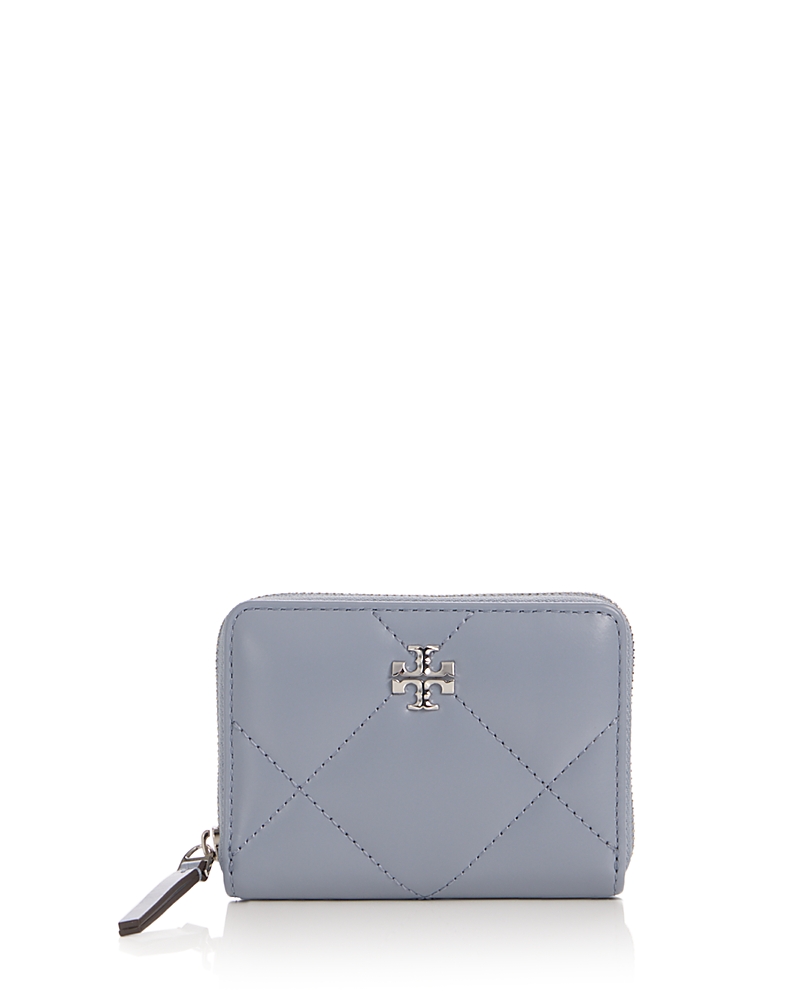 Tory Burch Small Kira Diamond Quilt Zip Around Wallet · OS