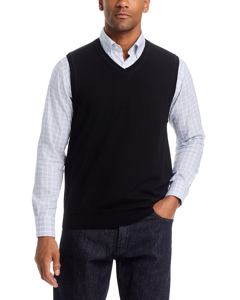 The Men's Store at Bloomingdale's V-Neck Merino Wool Vest - Exclusive