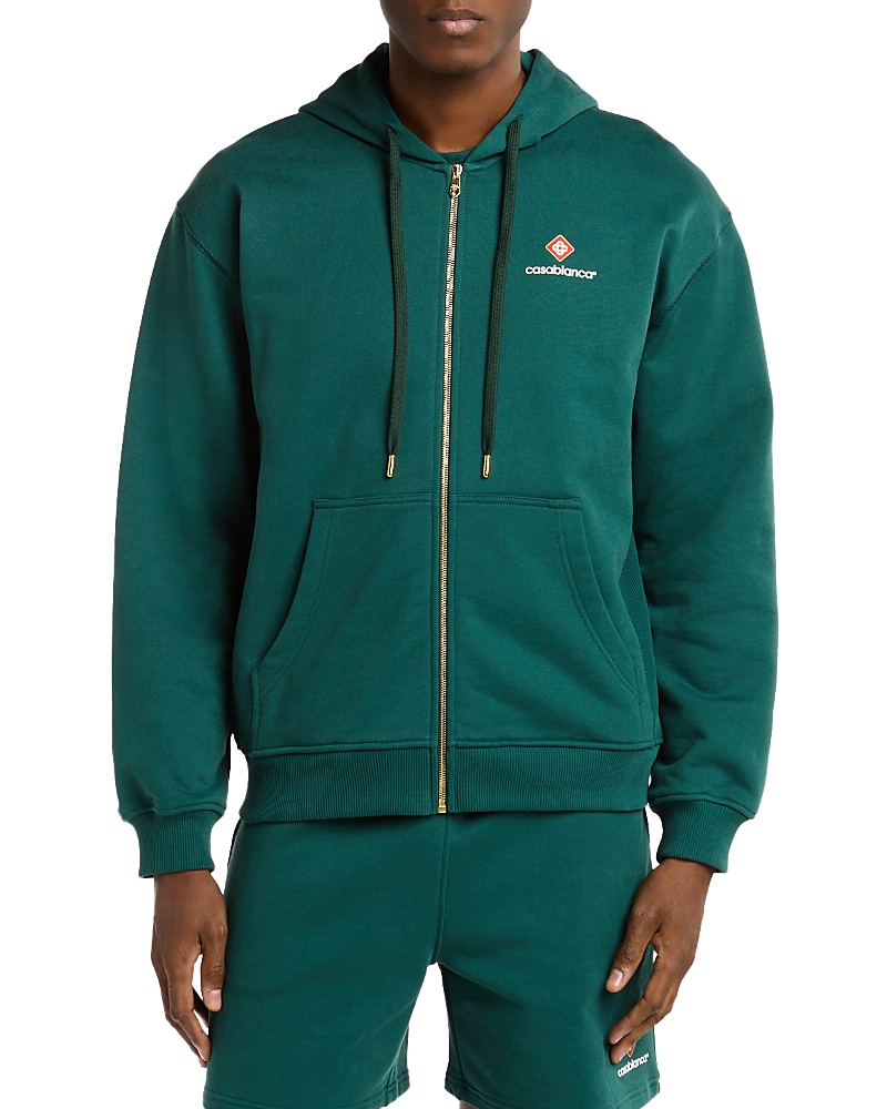Casablanca Logo Drawstring Hoodie