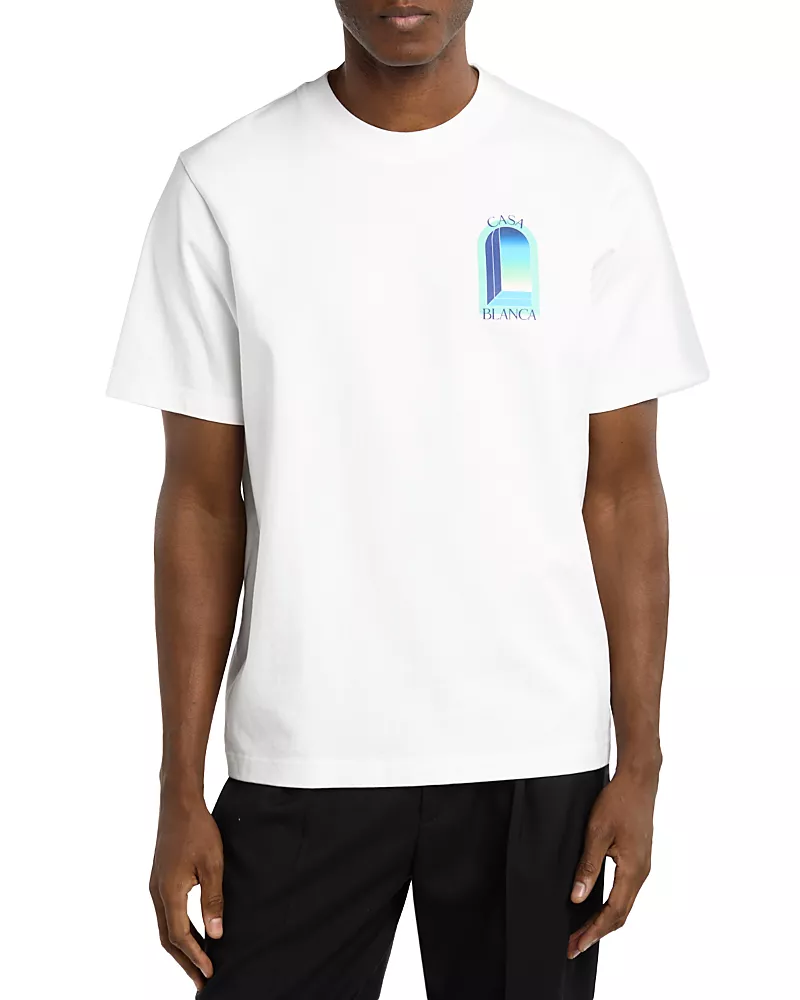 Casablanca Threshold Logo Graphic T-Shirt