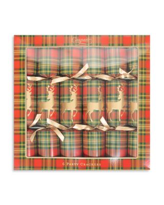 Reindeer Tartan Party Crackers