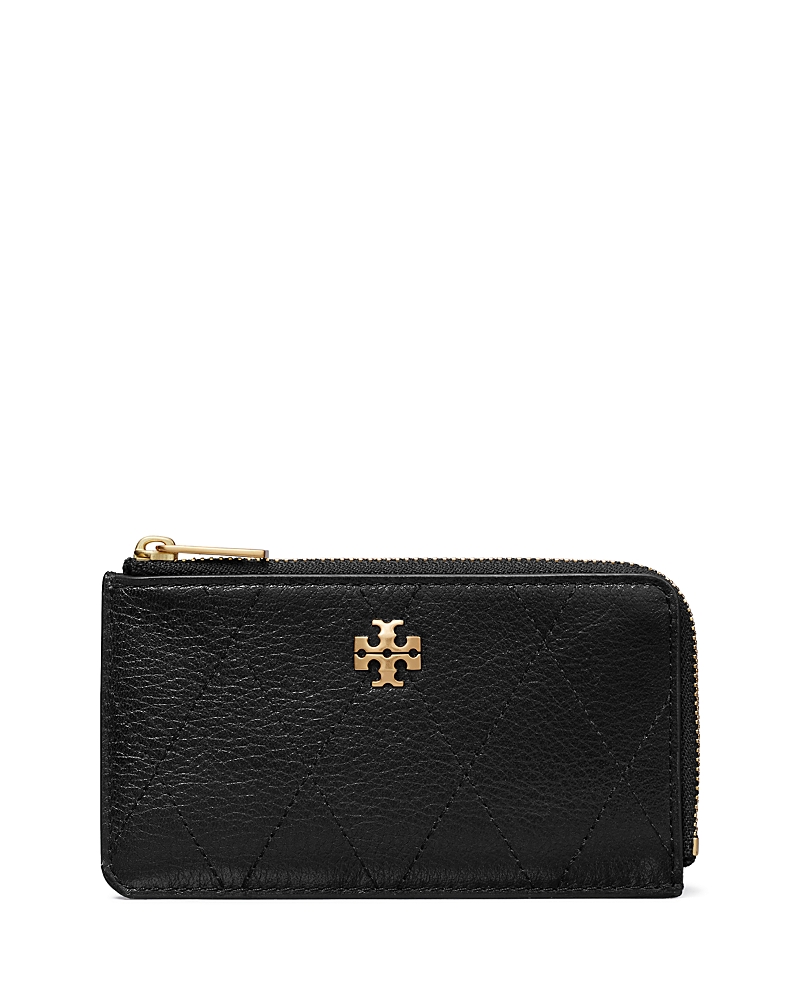 Tory Burch Charlie Quilted Leather Card Case