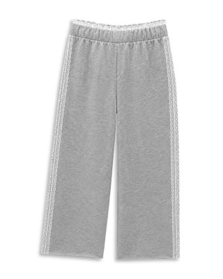 Girls' Tween Tristan Lace Trim Wide Leg Pants - Big Kid