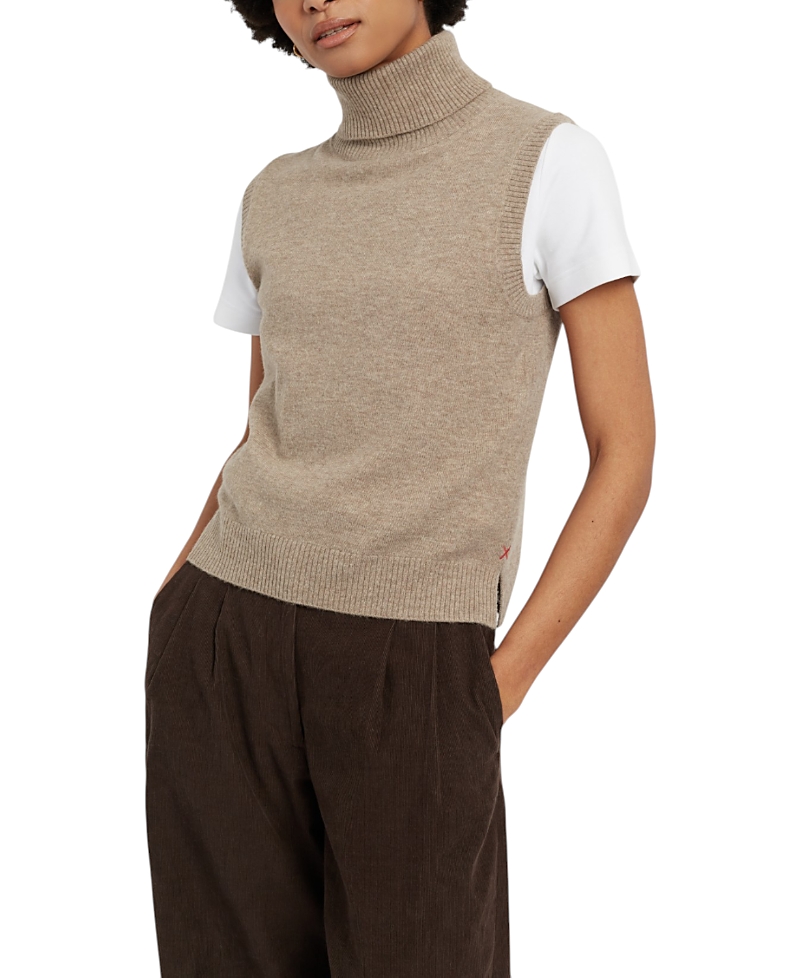 Chinti & Parker Women's Wool-Cashmere High-Neck Tank