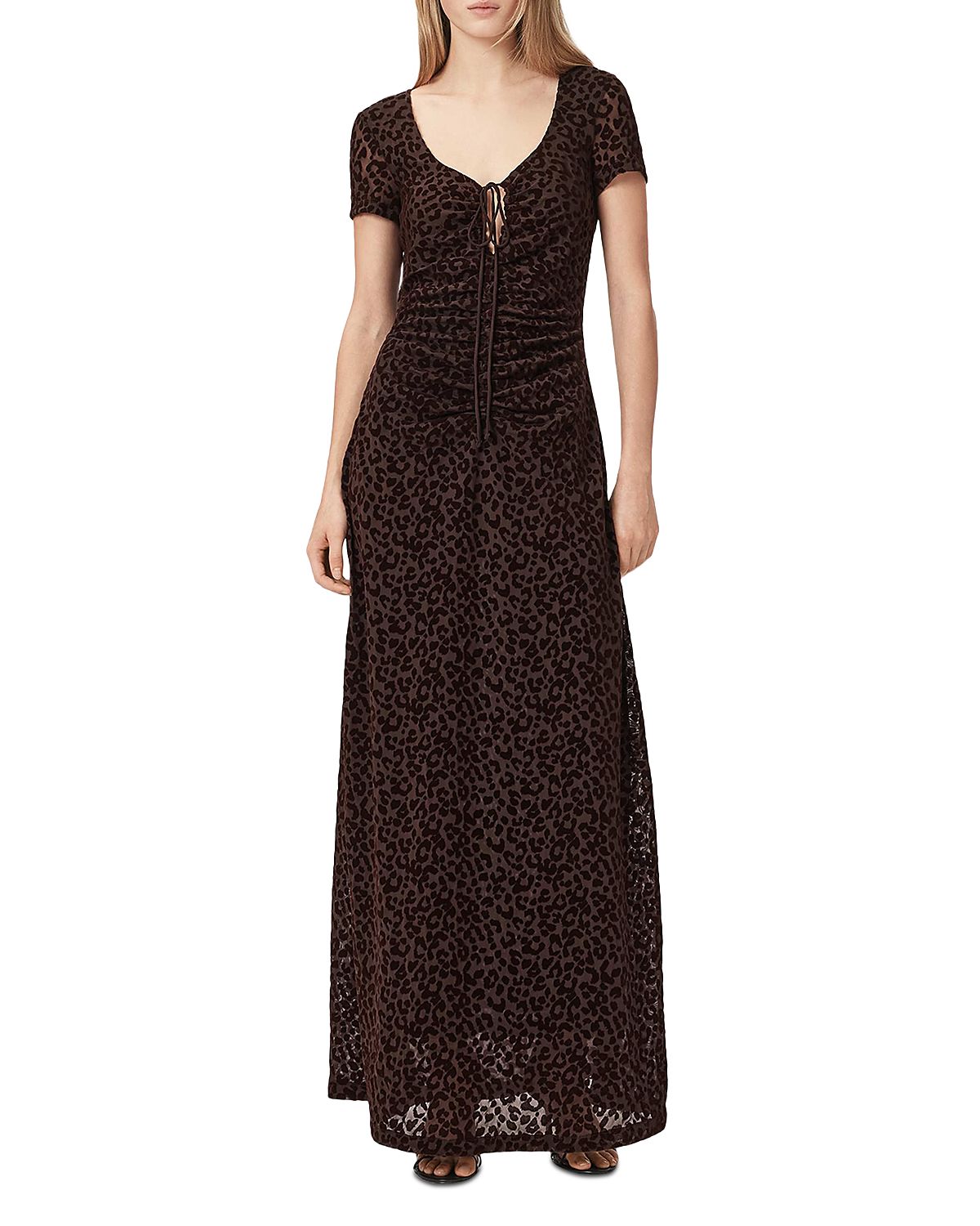 Allsaints Gabby Mesh Dress