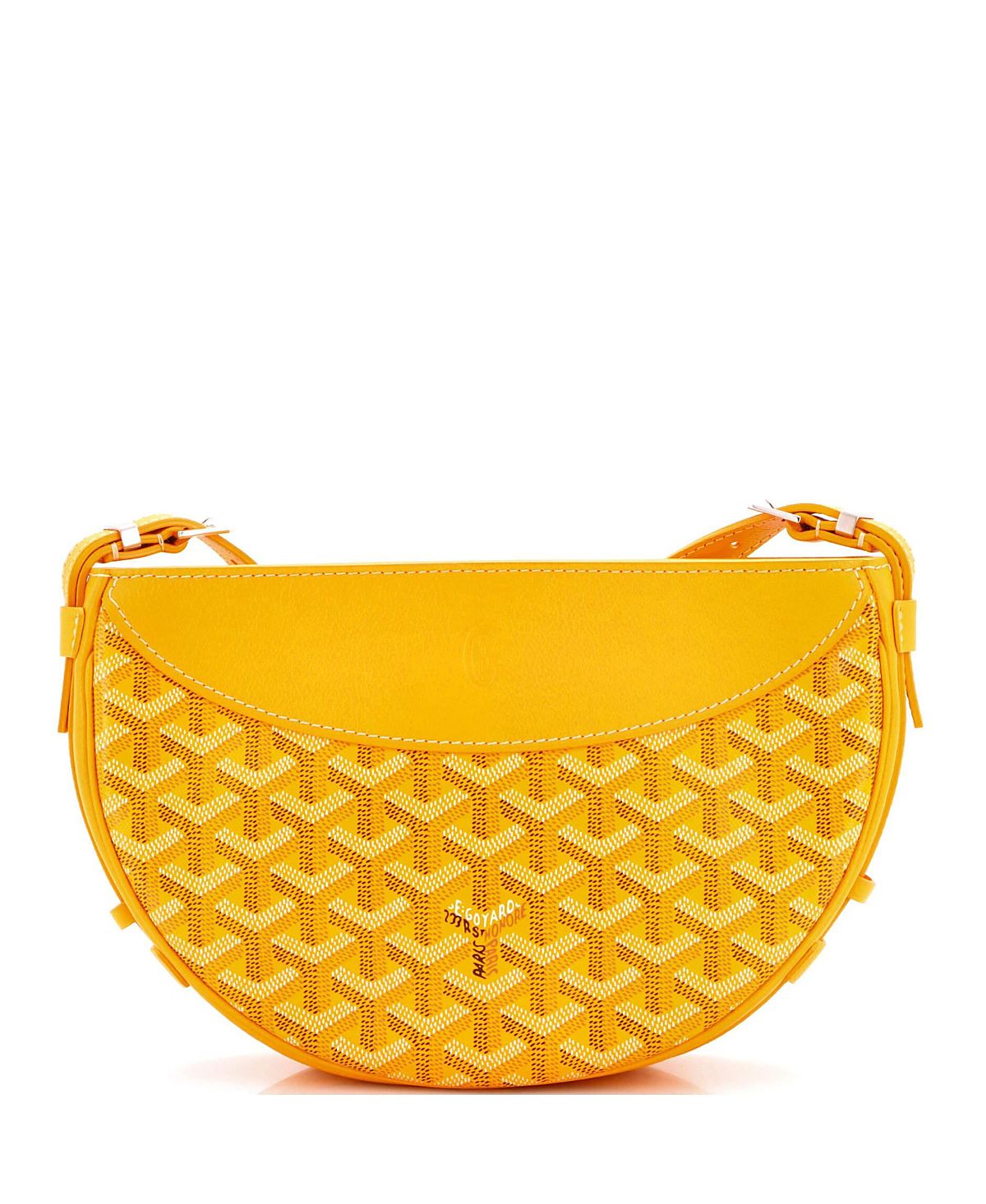 Pre-Owned Goyard Hirondelle Shoulder Bag Coated Canvas and Leather