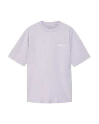 トップス everyone luxury cotton logo short tee ALLSAINTS Underground Organic Cotton Logo Graphic Tee