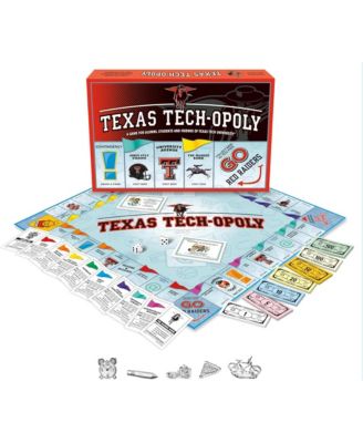 Texas Techopoly Monopoly Board Game, Ages 12+