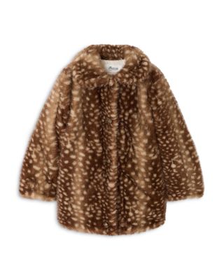 Girls' Doogie Faux Fur Coat - Little Kid, Big Kid