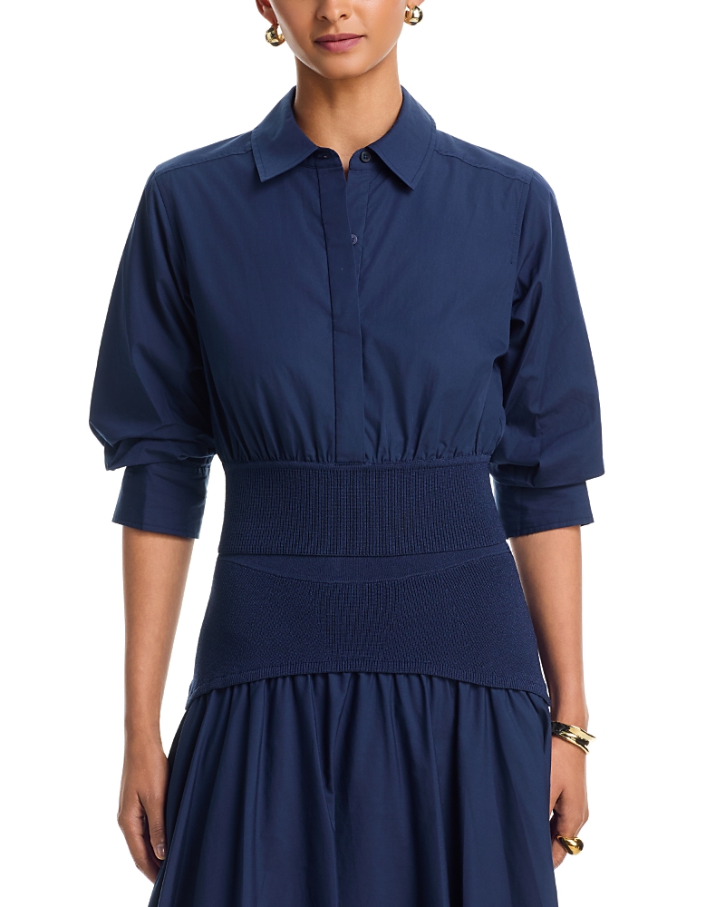 Simkhai Stiles Cotton Knit Shirt
