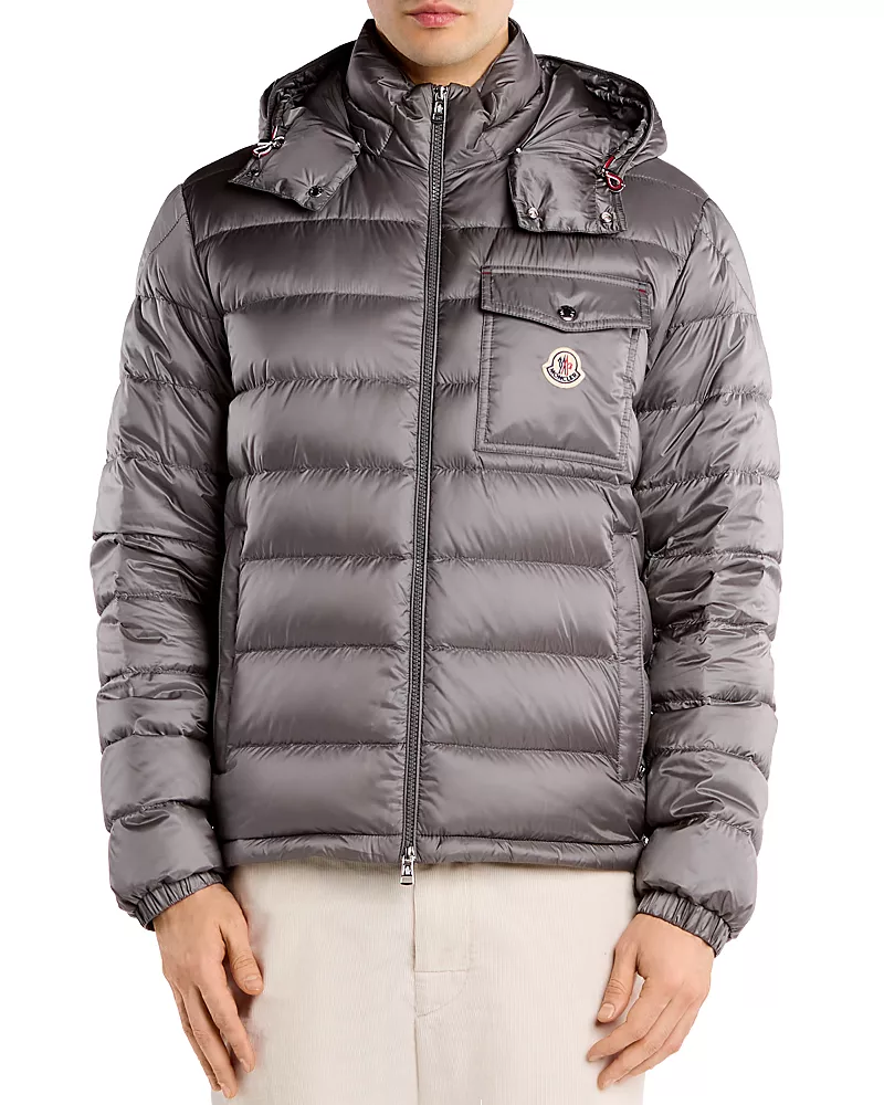 Moncler Verith Hooded Short Down Jacket