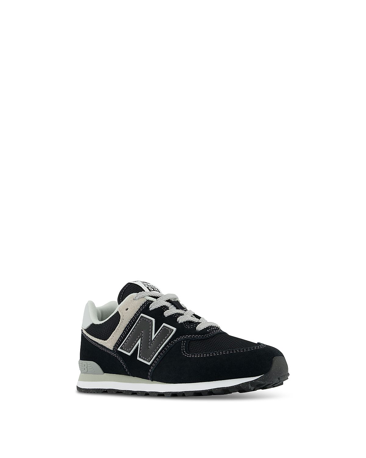 New Balance Unisex 574 Lace Up Running Sneakers - Big Kid