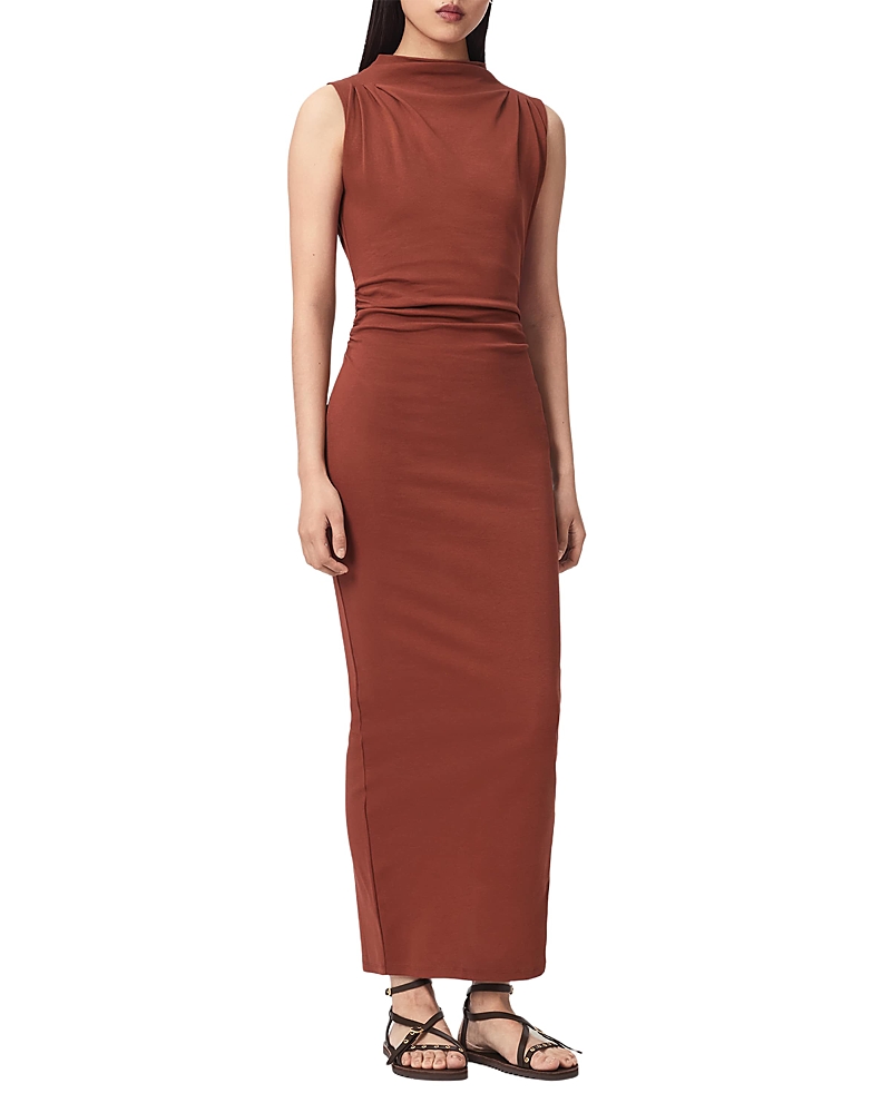 Allsaints Katarina Cowl Neck Dress
