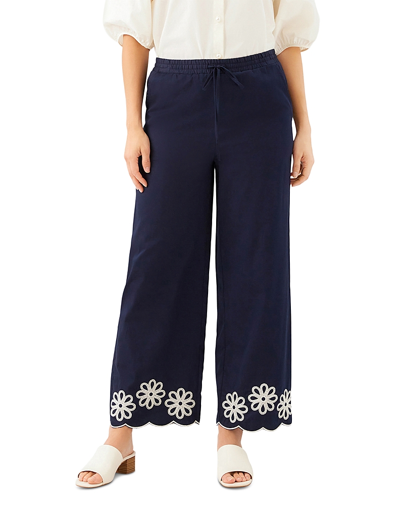 Karen Kane Scallop Drawstring Pants