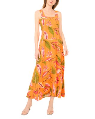 Smocked Back Maxi Dress