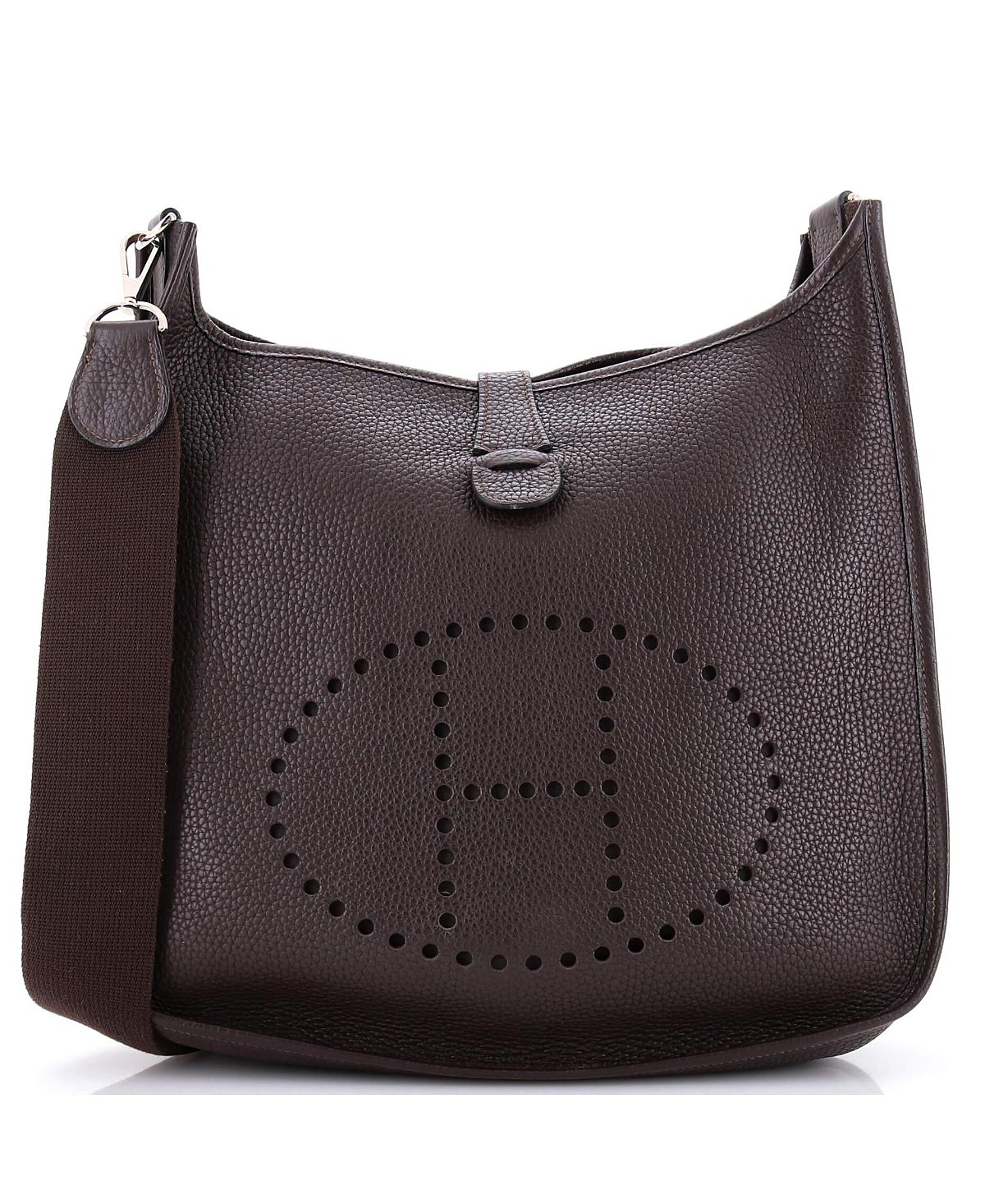 Pre-Owned HERMES Gm Evelyne Bag Gen Ii Clemence