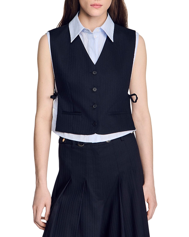Sandro 2-in-1 Shirt & Vest