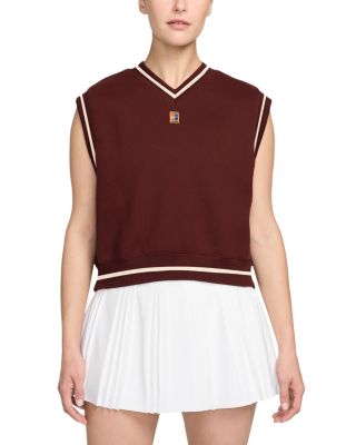 Court Collection Fleece Tennis Vest