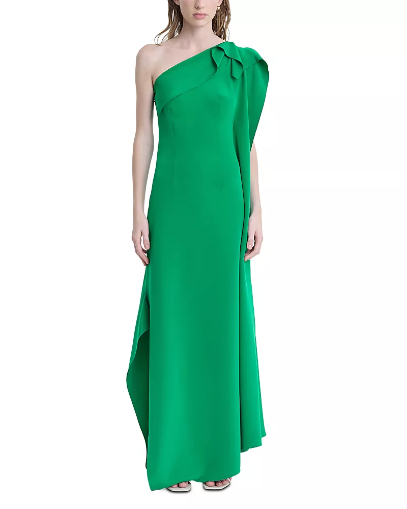 Fforme Andie Asymmetric One Shoulder Dress