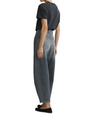 Miro Barrel High Rise HIGHLUXE™ Jeans in Ash Grey - thumbnail 4