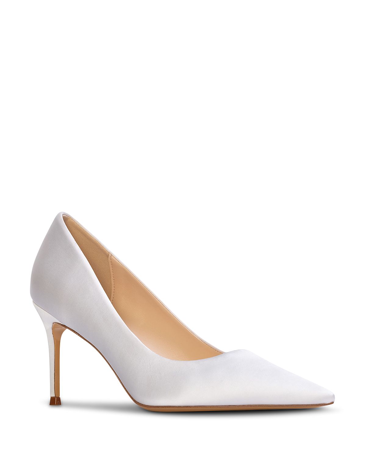 Black Suede Studio Women's Pointed Classic Pumps