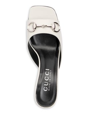 Gucci サンダル ミュール 38 Gucci Women's Signora Horsebit Slide Sandals | Bloomingdale's Shoes